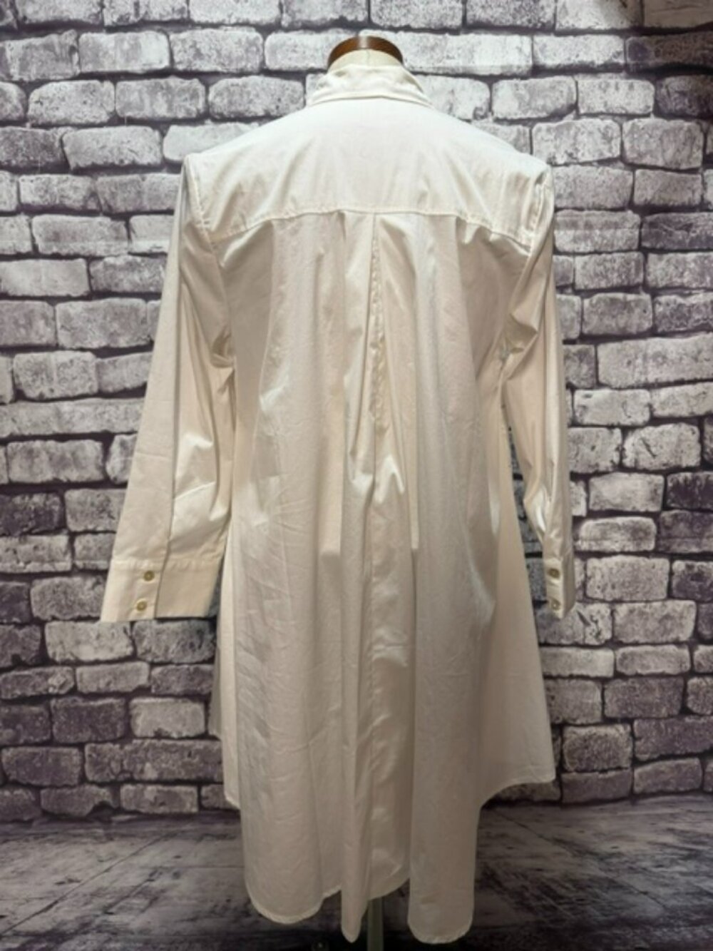 Wynne Collection White A-Line Tunic Size L - Picture 6 of 9